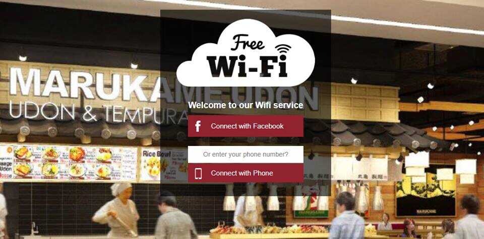 WiFi Marketing tại chuỗi nhà hàng mỳ Marukame Udon