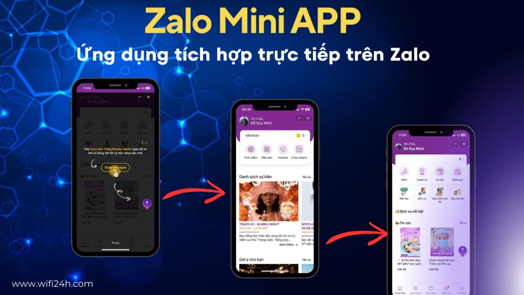 Zalo mini app