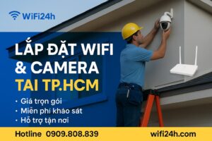 DỊCH VỤ LẮP ĐẶT WIFI, CAMERA TẠI TP.HCM