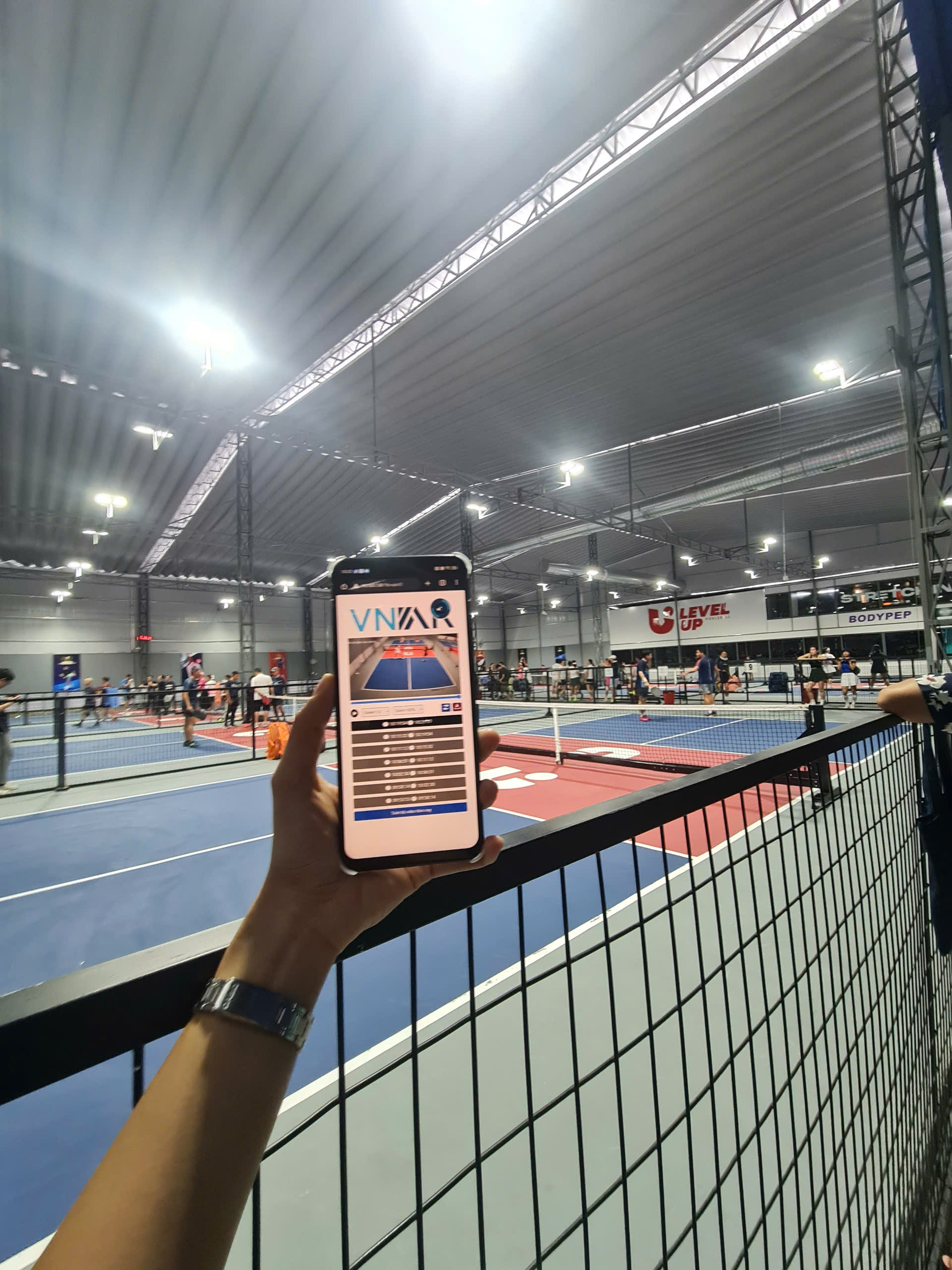 Triển khai VNVAR tại Level Up Sport Club An Phú – Công nghệ replay thể thao hiện đại